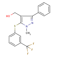 [1-Methyl-3-phenyl-5-[3-(trifluoromethyl)phenylthio]-1H-pyrazol-4-yl]methanol