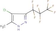 4-Chloro-3-(heptafluoropropyl)-5-methylpyrazole