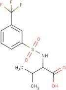 3-Methyl-2-[3-(trifluoromethyl)benzenesulphonylamino]butyric acid