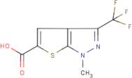 1-Methyl-3-(trifluoromethyl)-1H-thieno[2,3-c]pyrazole-5-carboxylic acid