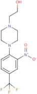 2-{4-[2-Nitro-4-(trifluoromethyl)phenyl]piperazino}ethan-1-ol