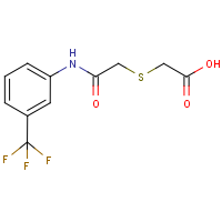 Thiodiacetic acid mono-3-(trifluoromethyl)anilide