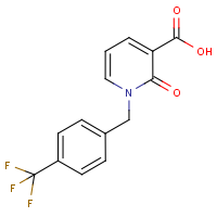 1-[4-(Trifluoromethyl)benzyl]pyridin-2-one-3-carboxylic acid