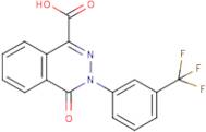 3,4-Dihydro-4-oxo-3-[3-(trifluoromethyl)phenyl]phthalazine-1-carboxylic acid