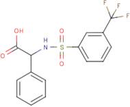 N-{[3-(Trifluoromethyl)phenyl]sulphonyl}-DL-phenylglycine