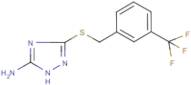 5-Amino-3-[3-(trifluoromethyl)benzylthio]-1H-1,2,4-triazole