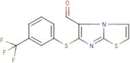 6-[3-(Trifluoromethyl)phenylthio]imidazo[2,1-b][1,3]thiazole-5-carboxaldehyde