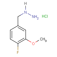 (3-Methoxy-4-fluorobenzyl)hydrazine hydrochloride