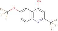 4-Hydroxy-6-(trifluoromethoxy)-2-(trifluoromethyl)quinoline