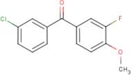 3-Chloro-3'-fluoro-4'-methoxybenzophenone