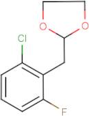 1-Chloro-3-fluoro-2-(1,3-dioxolan-2-ylmethyl)benzene