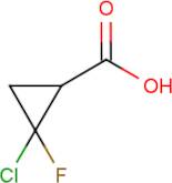 2-Chloro-2-fluorocyclopropane-1-carboxylic acid