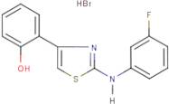 2-(3-Fluorophenyl)amino-4-(2-hydroxyphenyl)-1,3-thiazole hydrobromide