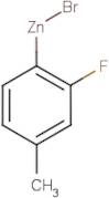 2-Fluoro-4-methylphenylzinc bromide 0.5M solution in THF