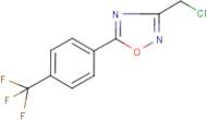 3-(Chloromethyl)-5-[4-(trifluoromethyl)phenyl]-1,2,4-oxadiazole