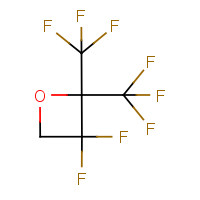 2,2-Bis(trifluoromethyl)-x,x-difluorooxetane