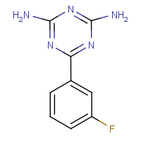 2,4-Diamino-6-(3-fluorophenyl)-1,3,5-triazine