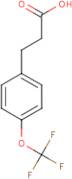 3-[4-(Trifluoromethoxy)phenyl]propanoic acid