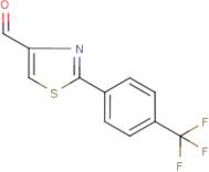 2-[4-(Trifluoromethyl)phenyl]-1,3-thiazole-4-carboxaldehyde