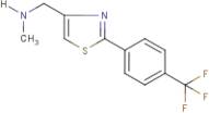 N-Methyl-N-{2-[4-(trifluoromethyl)phenyl]-1,3-thiazol-4-yl}methylamine