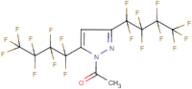 1-Acetyl-3,5-bis(nonafluorobutyl)-1H-pyrazole