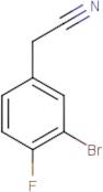 3-Bromo-4-fluorophenylacetonitrile