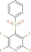 2,3,5,6-Tetrafluoro-4-(phenylsulphonyl)pyridine