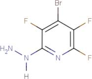 4-Bromo-2,3,5-trifluoro-6-hydrazinopyridine