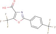 5-(Trifluoromethyl)-2-[4-(trifluoromethyl)phenyl]-1,3-oxazole-4-carboxylic acid