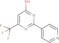 4-Hydroxy-2-(pyridin-4-yl)-6-(trifluoromethyl)pyrimidine