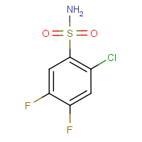 2-Chloro-4,5-difluorobenzenesulphonamide