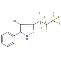 4-Chloro-3-(heptafluoropropyl)-5-phenylpyrazole