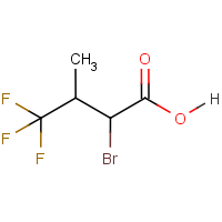 2-Bromo-3-methyl-4,4,4-trifluorobutyric acid