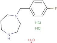 1-(4-Fluorobenzyl)homopiperazine dihydrochloride hydrate