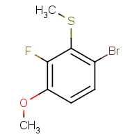 (6-Bromo-2-fluoro-3-methoxyphenyl)(methyl)sulfane