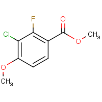 Methyl 3-chloro-2-fluoro-4-methoxybenzoate