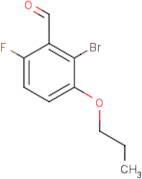 2-Bromo-6-fluoro-3-propoxybenzaldehyde