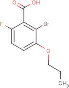 2-Bromo-6-fluoro-3-propoxybenzoic acid