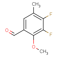 3,4-Difluoro-2-methoxy-5-methylbenzaldehyde