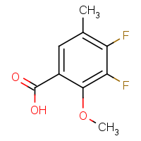 3,4-Difluoro-2-methoxy-5-methylbenzoic acid