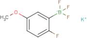 Potassium trifluoro-(2-fluoro-5-methoxyphenyl)boranuide