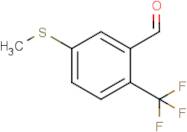 5-(Methylthio)-2-(trifluoromethyl)benzaldehyde