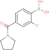 2-Fluoro-4-(pyrrolidinylcarbonyl)phenylboronic acid