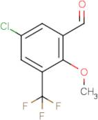 5-Chloro-2-methoxy-3-(trifluoromethyl)benzaldehyde