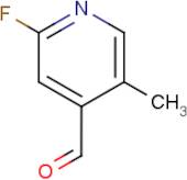 2-Fluoro-5-methylpyridine-4-carboxaldehyde