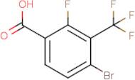4-Bromo-2-fluoro-3-(trifluoromethyl)benzoic acid