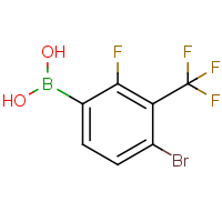 (4-Bromo-2-fluoro-3-(trifluoromethyl)phenyl)boronic acid