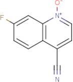 7-Fluoro-4-cyanoquinoline N-oxide