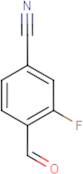 3-Fluoro-4-formylbenzonitrile