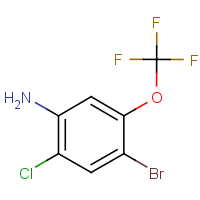 4-Bromo-2-chloro-5-(trifluoromethoxy)aniline